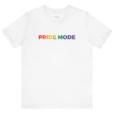 Pride Mode Rainbow Ombre Logo Tee